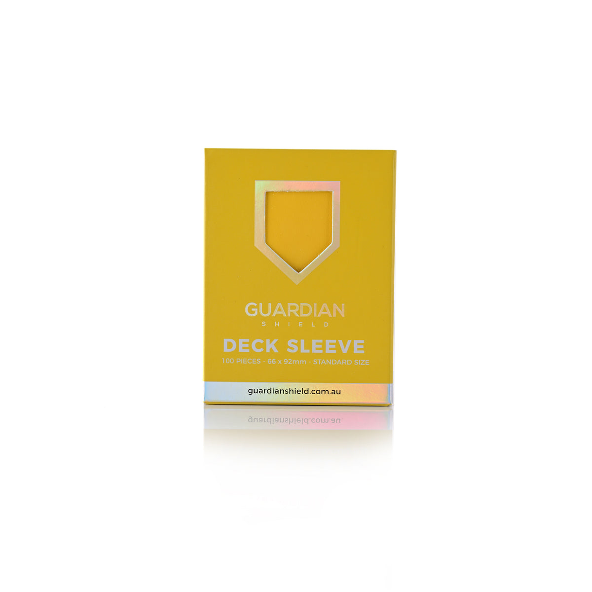 Guardian Shield Deck Sleeves Yellow