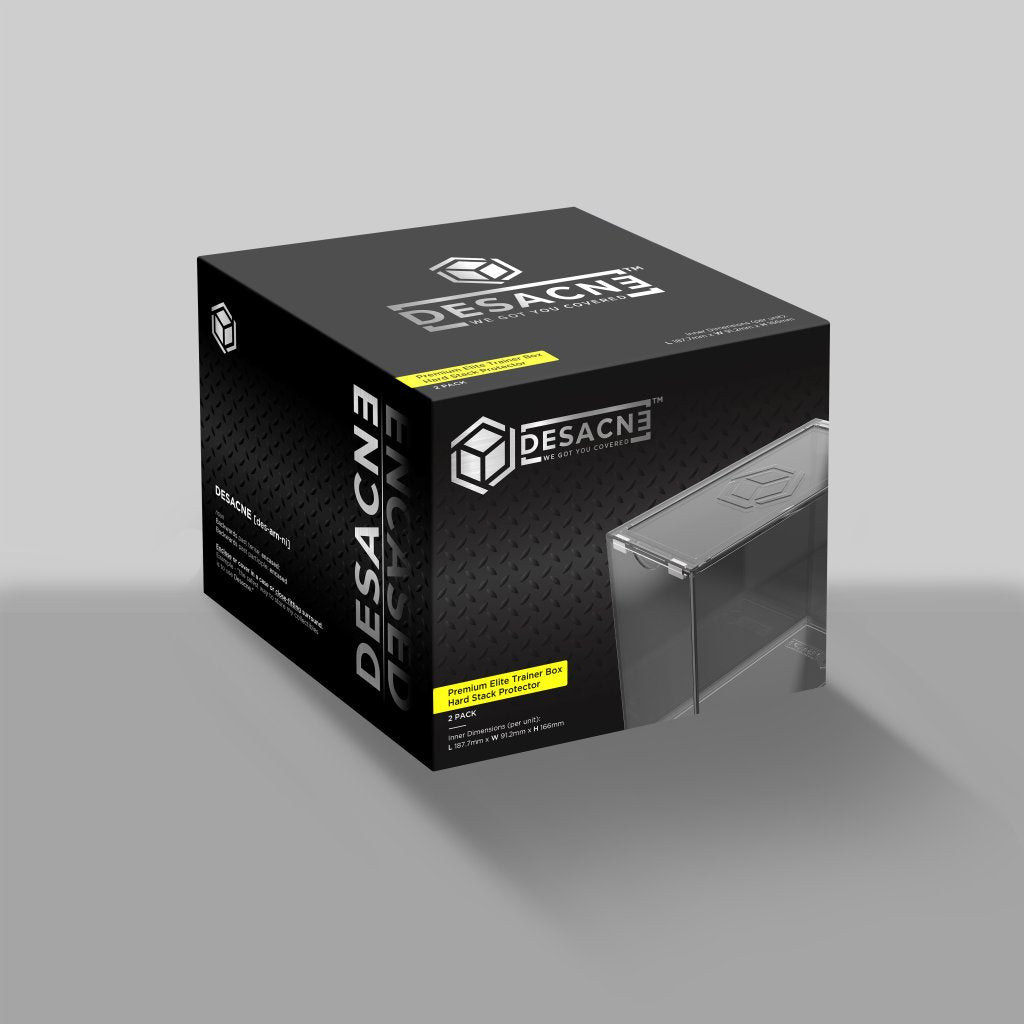 Desacne - Premium Pokemon Elite Trainer Box Protector - 2 Pack