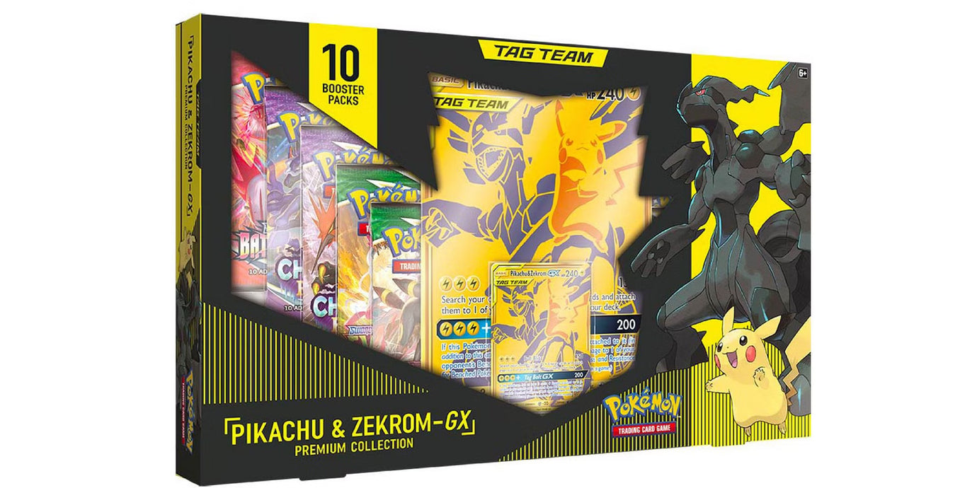 Tag Team Pikachu & Zekrom GX Premium Collection