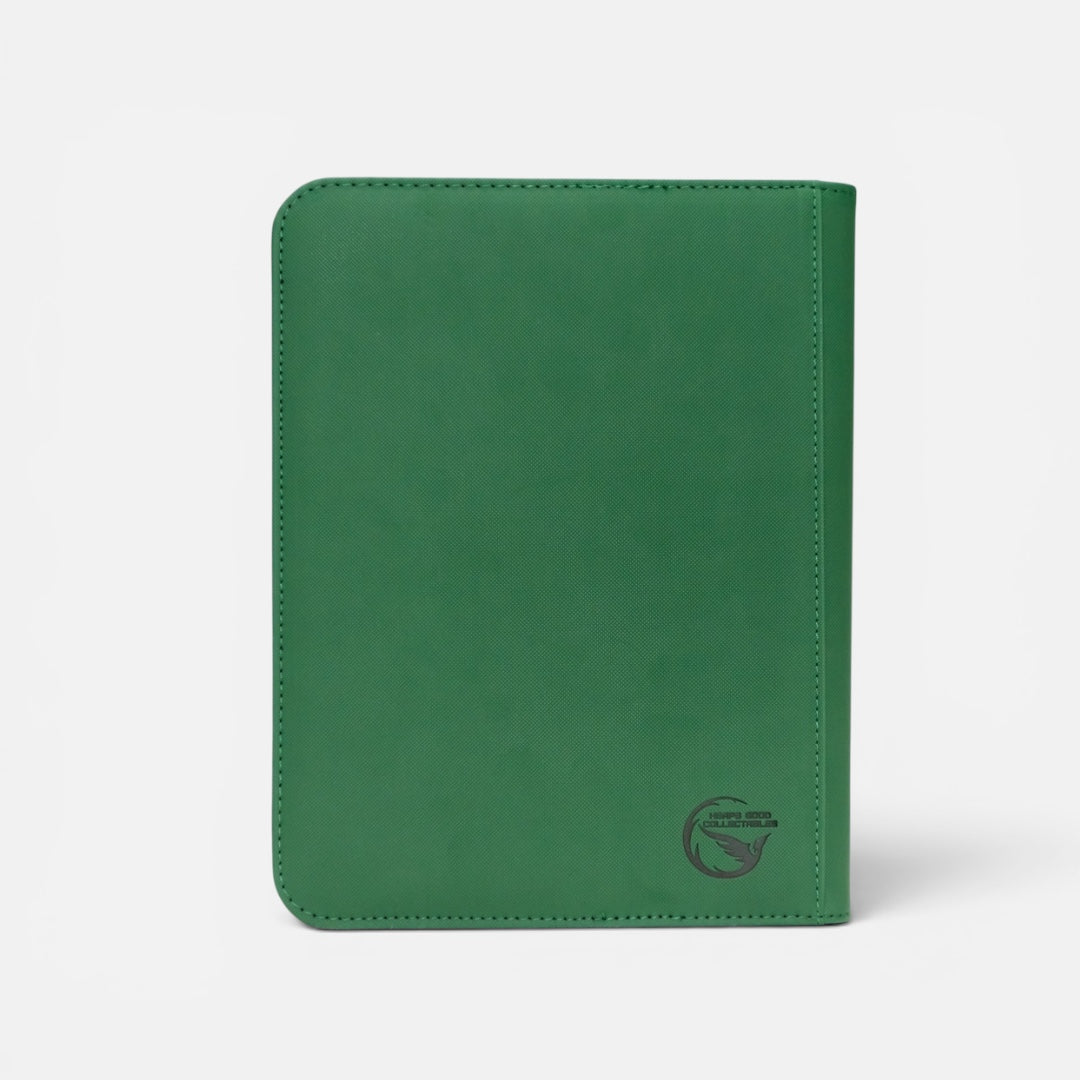 Heaps Good Collectables 4 Pocket Toploader Binder Green