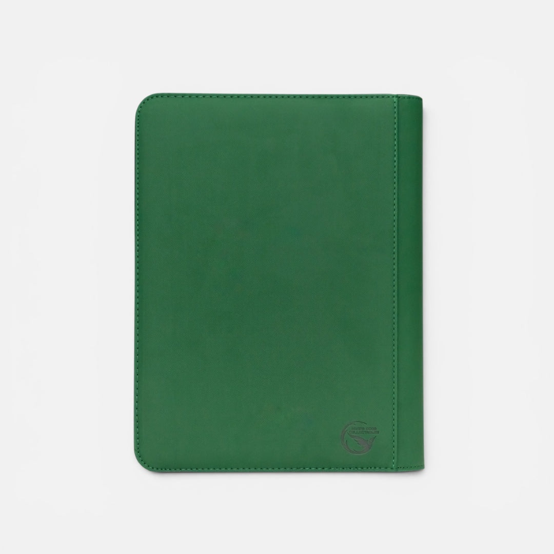 Heaps Good Collectables 9 Pocket Ultimate Binder Green (540 Slots)
