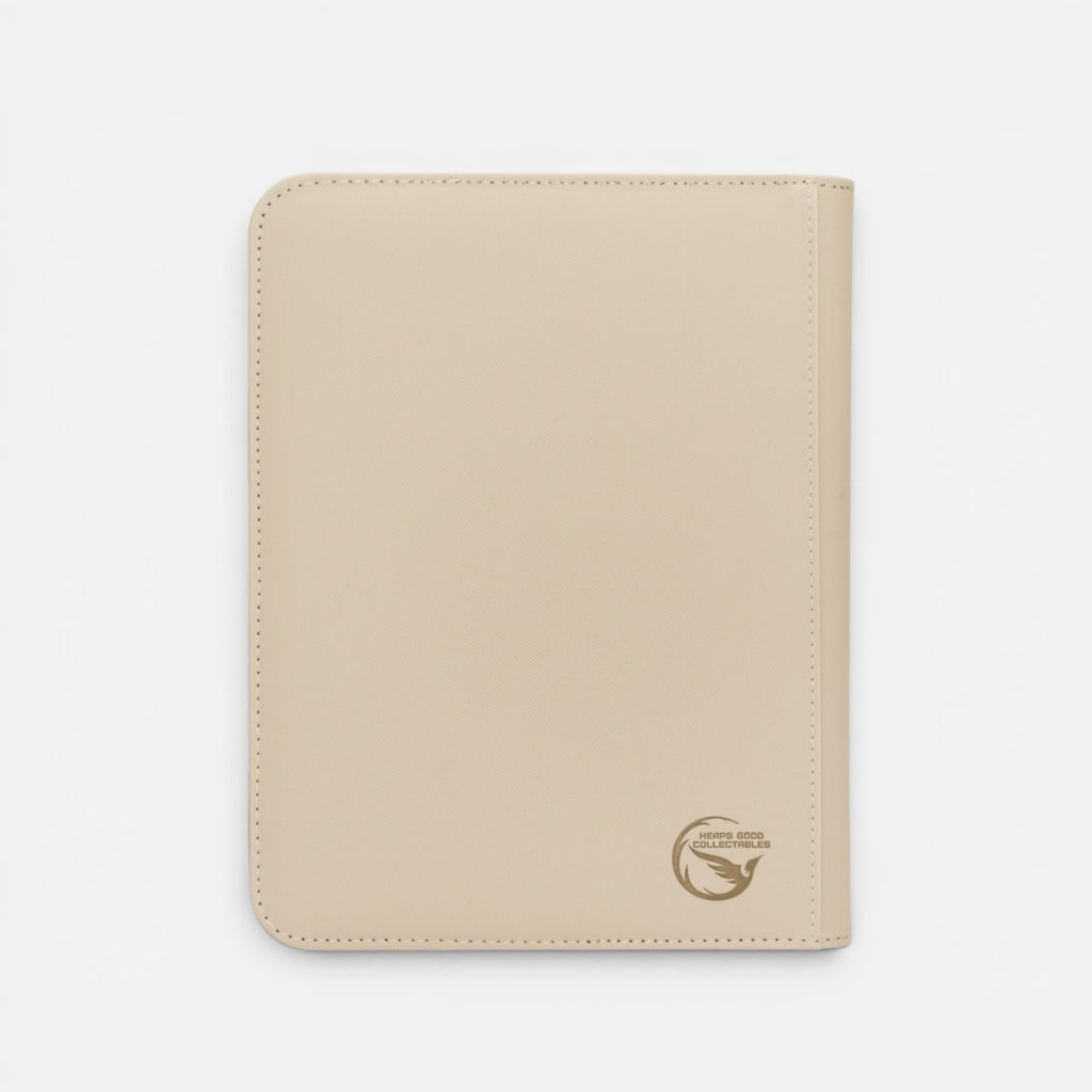 Heaps Good Collectables 4 Pocket Toploader Binder Grey