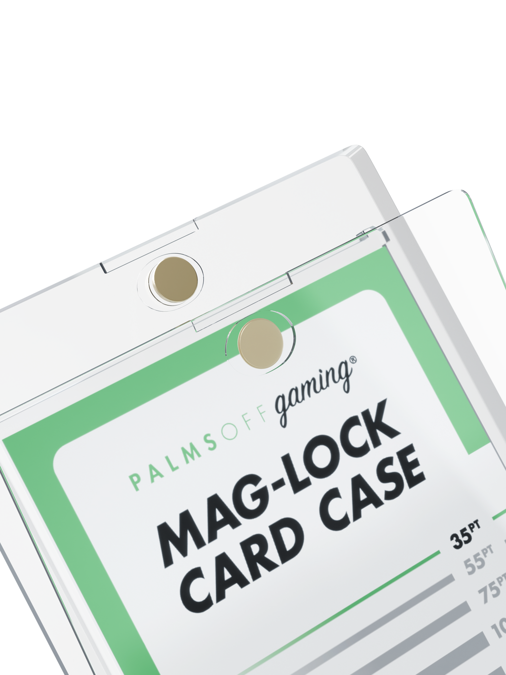Palms Off Gaming Mag-Lock Card Case 35pt
