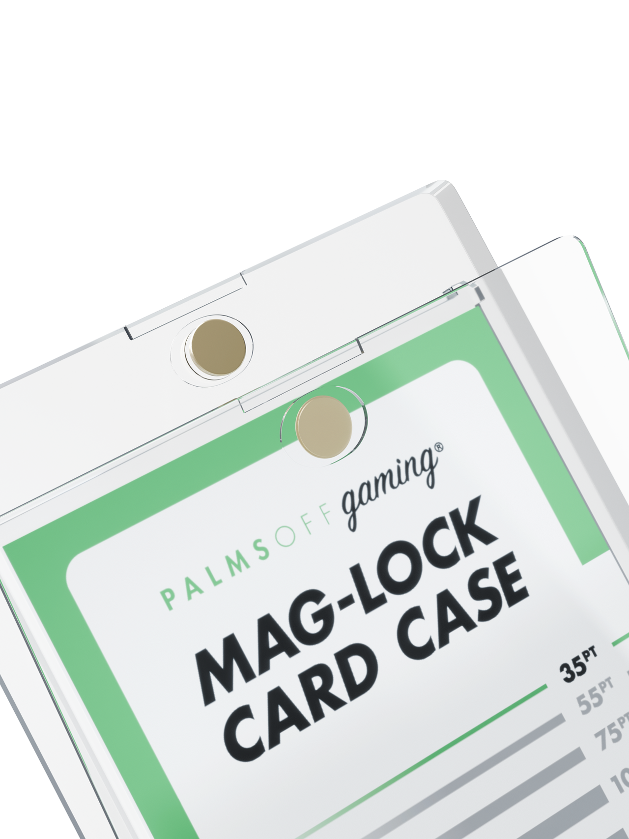 Palms Off Gaming Mag-Lock Card Case 35pt