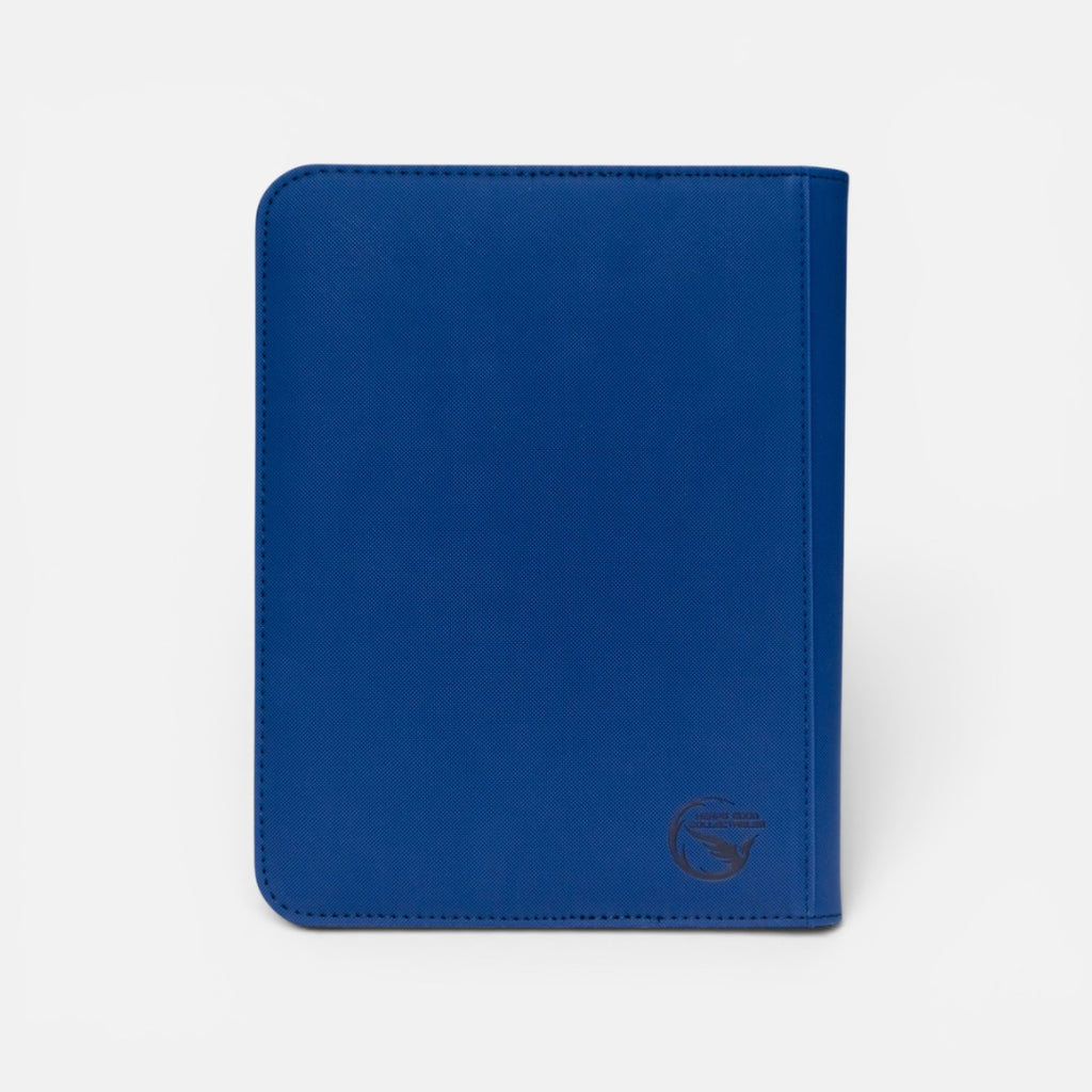 Heaps Good Collectables 4 Pocket Toploader Binder Blue