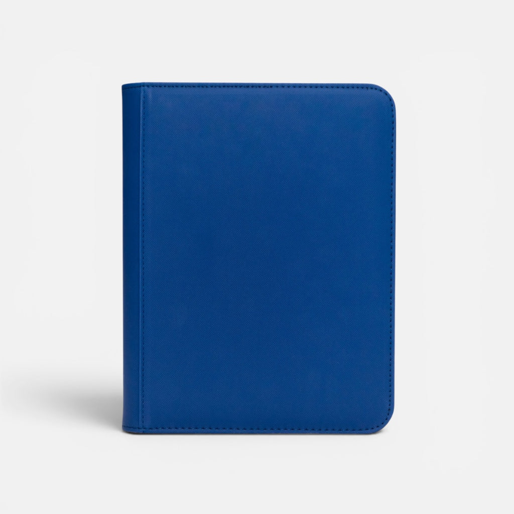 Heaps Good Collectables 4 Pocket Toploader Binder Blue