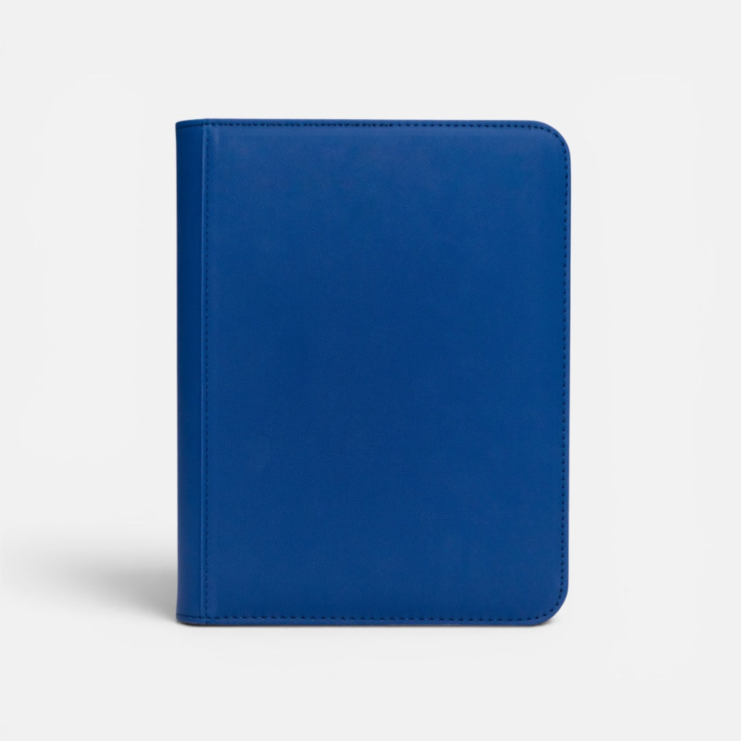 Heaps Good Collectables 4 Pocket Toploader Binder Blue