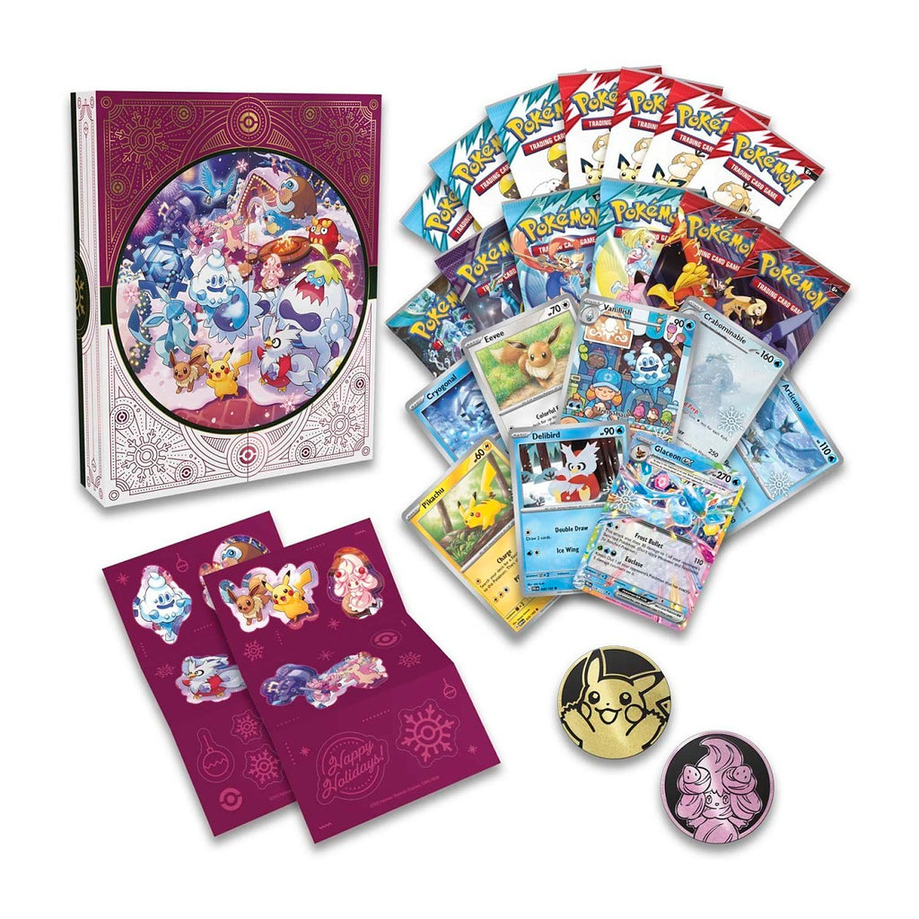 Pokemon TCG: Holiday Calendar (Glaceon, Crabominable, Articuno)