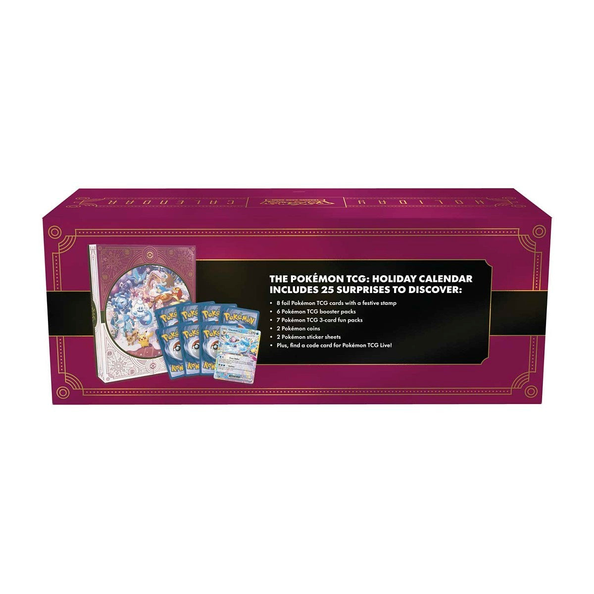 Pokemon TCG: Holiday Calendar (Glaceon, Crabominable, Articuno)