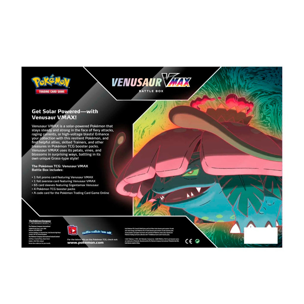 Pokémon Venusaur VMAX Battle Box