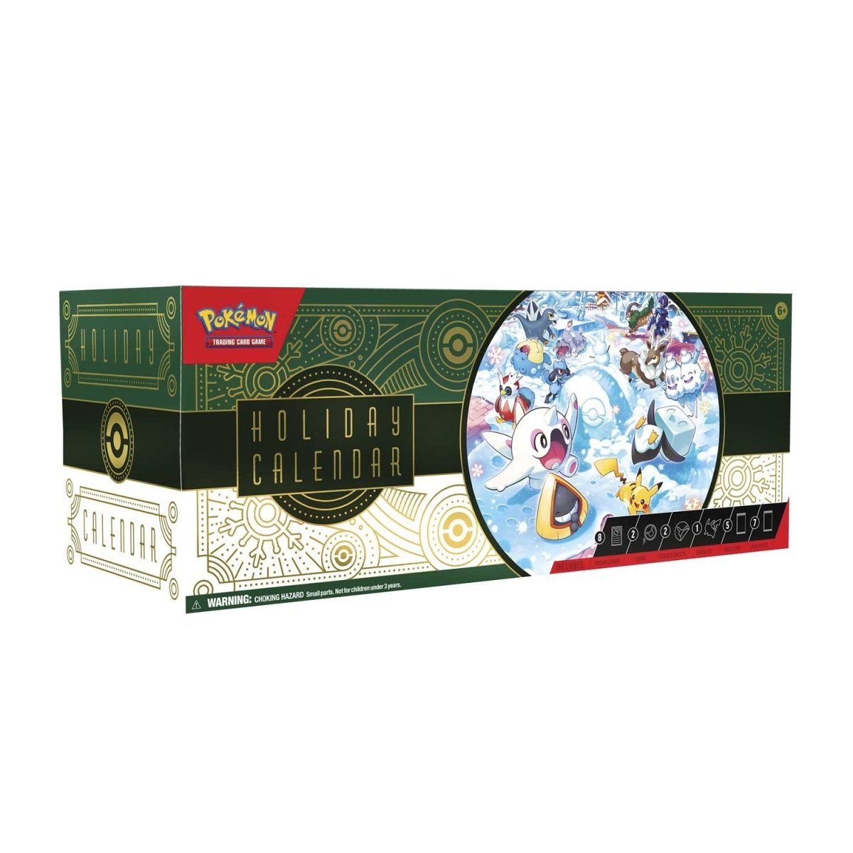 Pokemon TCG: Holiday Calendar (Chien-Pao, Frigibax, Cetoddle)