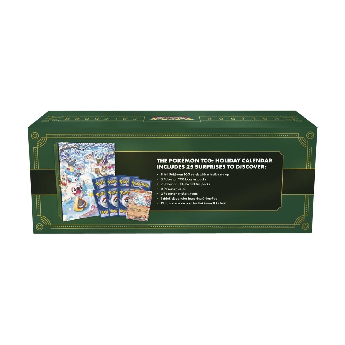 Pokemon TCG: Holiday Calendar (Chien-Pao, Frigibax, Cetoddle)