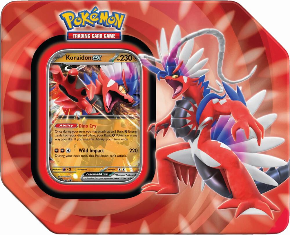 Paldea Legends Tin: Koraidon ex (International)