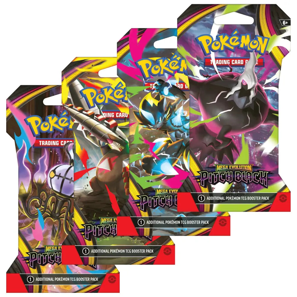 Pitch Black Sleeved Booster (Assorted)
