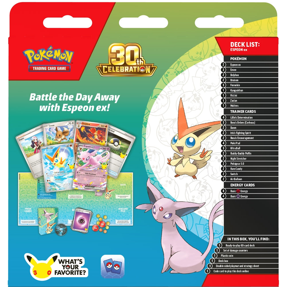30th Celebration Battle Deck Espeon/Umbreon