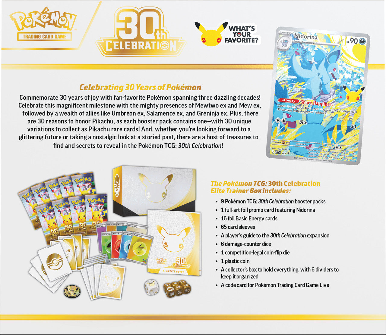 30th Celebration Elite Trainer Box