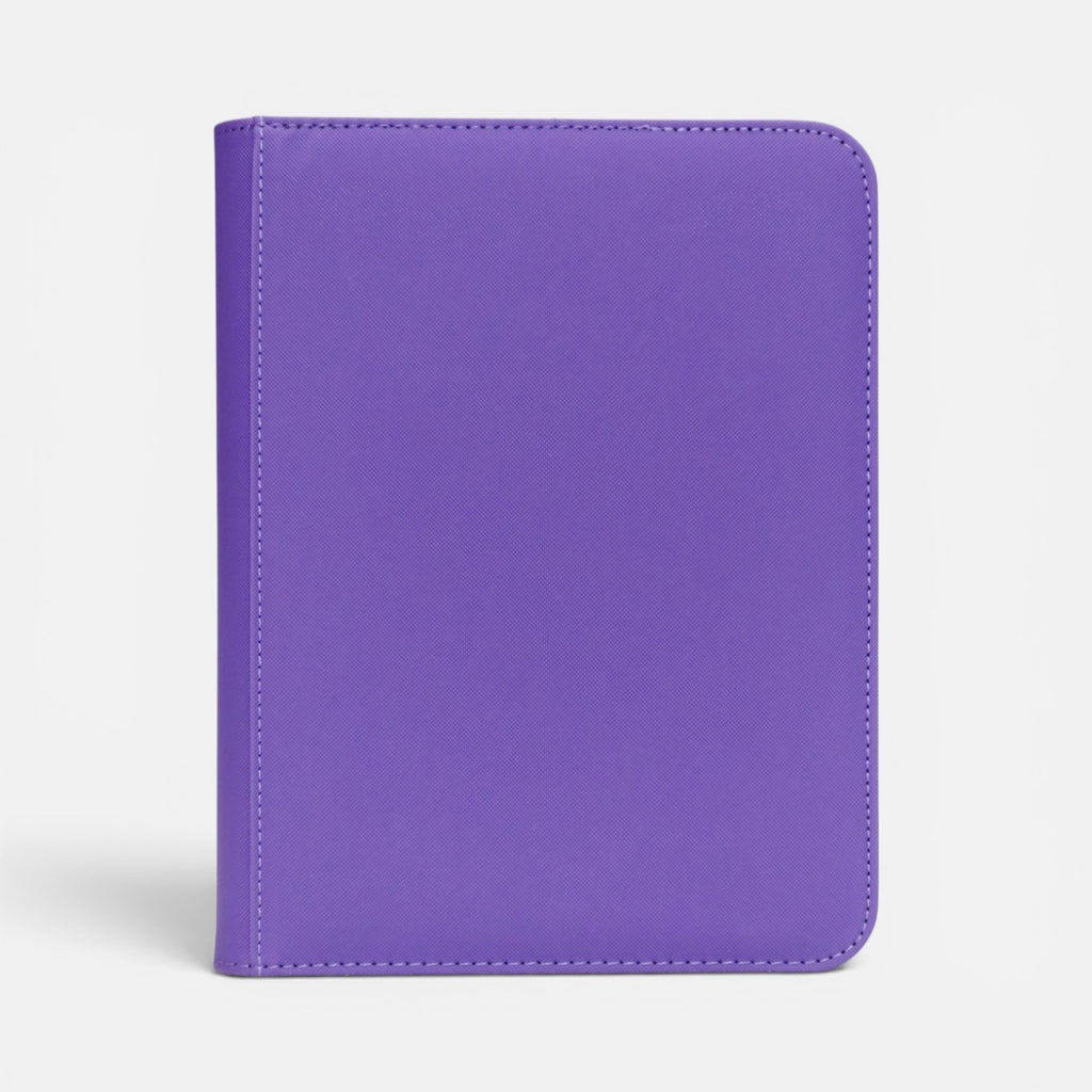 Heaps Good Collectables 4 Pocket Toploader Binder Purple