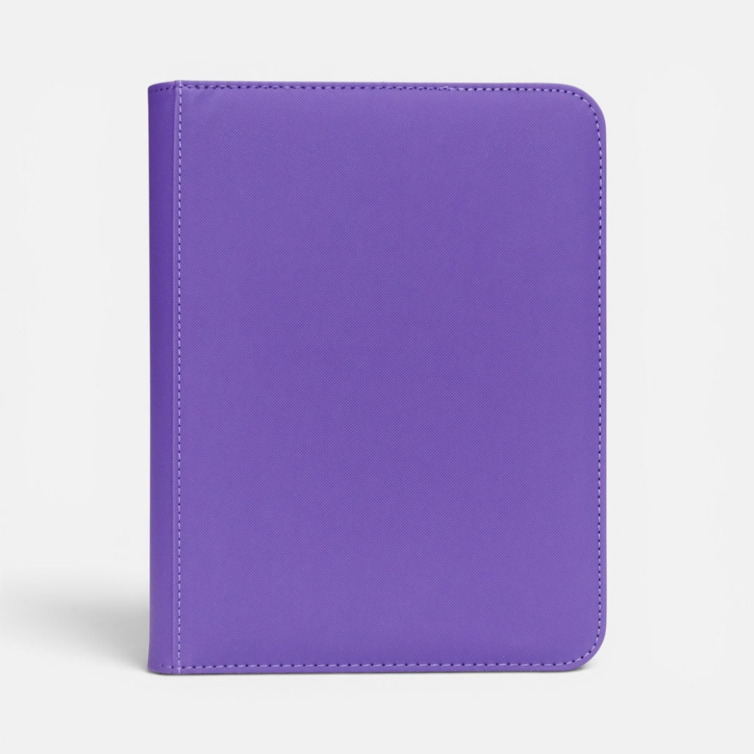 Heaps Good Collectables 4 Pocket Toploader Binder Purple
