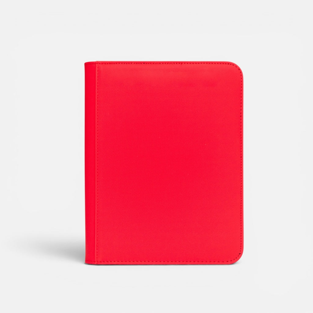 Heaps Good Collectables 4 Pocket Toploader Binder Red