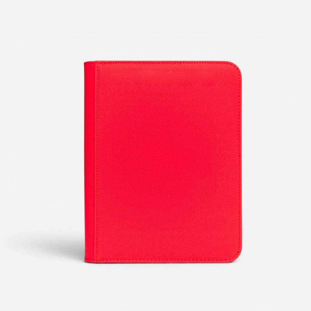 Heaps Good Collectables 4 Pocket Toploader Binder Red