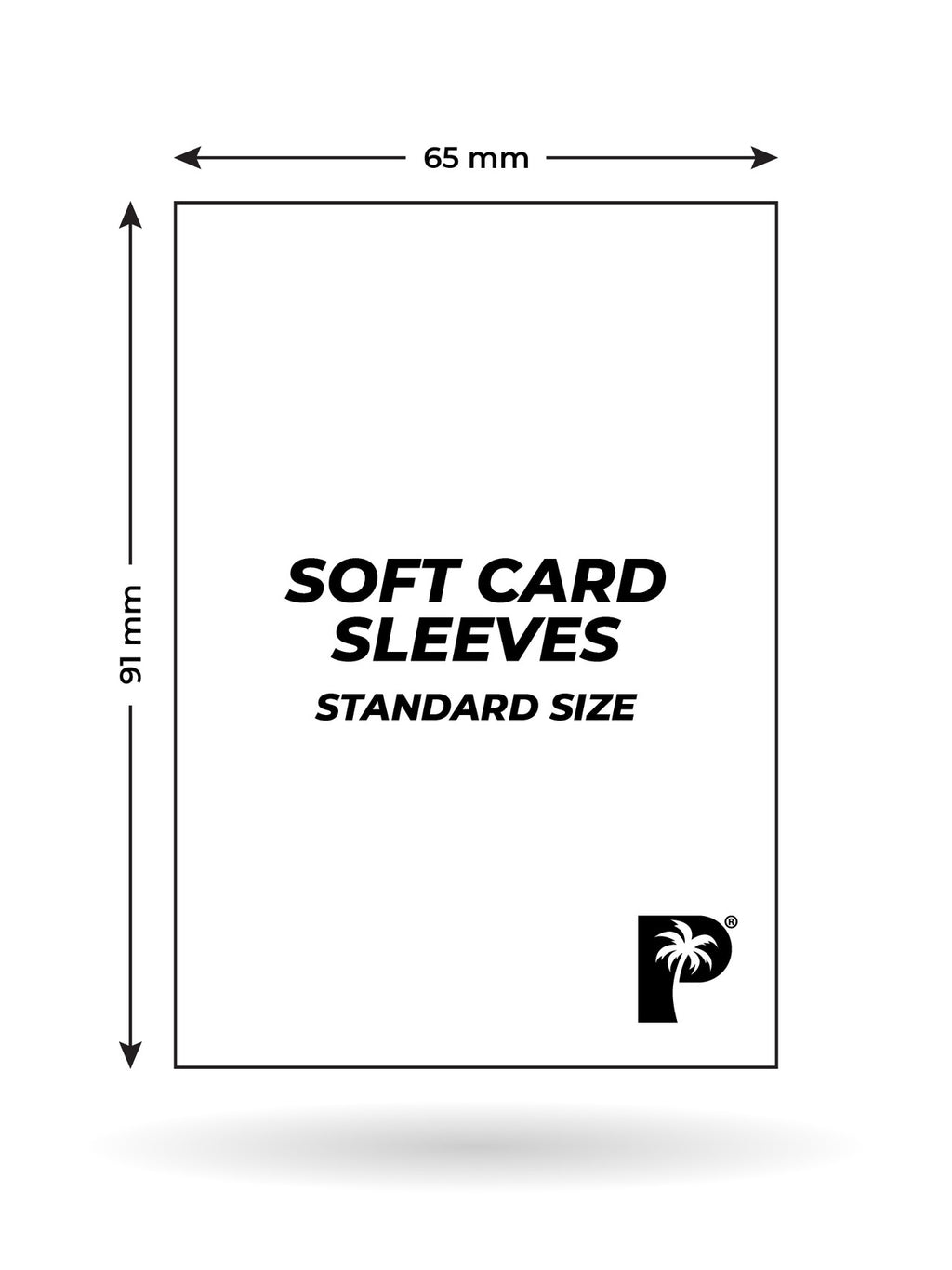 Palms Off Gaming Soft Card Sleeves - Standard Size - 100pc