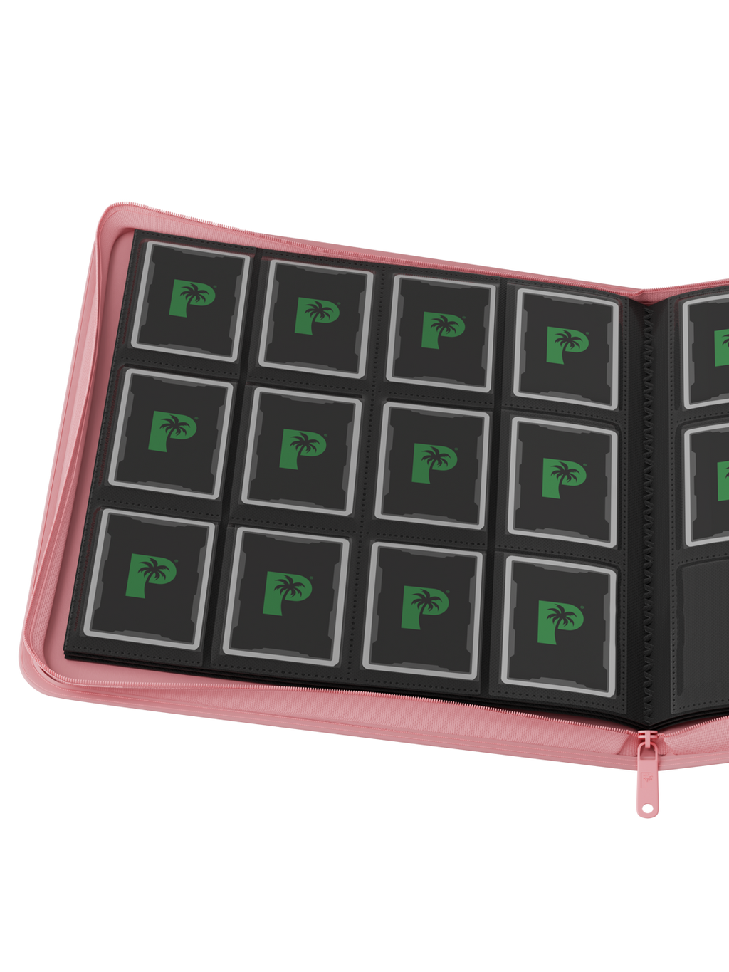 Palms Off Gaming Stealth 12 Pocket Zip Binder - Pink
