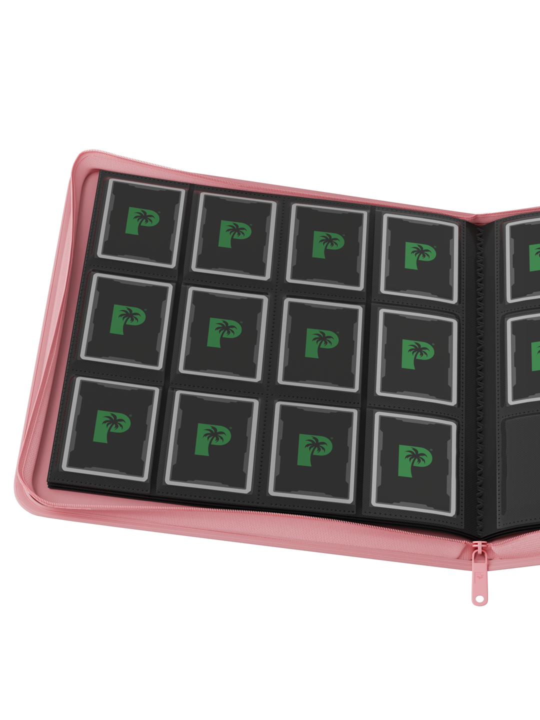 Palms Off Gaming Stealth 12 Pocket Zip Binder - Pink