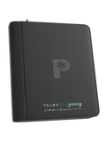Palms Off Gaming Collector's Series Top Loader Zip Binder - 4 Pocket - Black