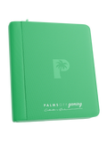 Palms Off Gaming Collector's Series Top Loader Zip Binder - 4 Pocket - Green