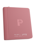Palms Off Gaming Collector's Series Top Loader Zip Binder - 4 Pocket - Pink
