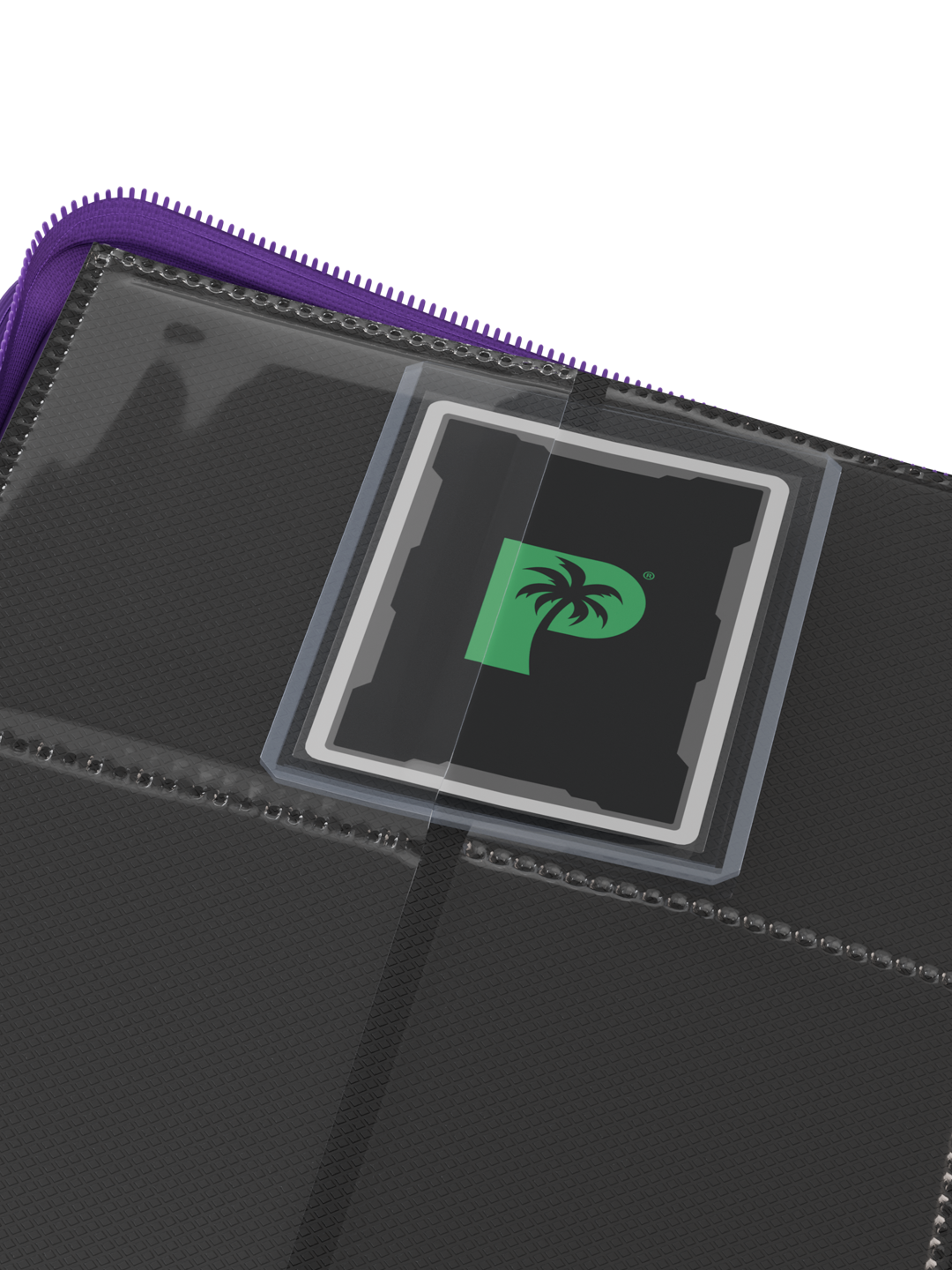 Palms Off Gaming Collector's Series Top Loader Zip Binder - 4 Pocket - Purple