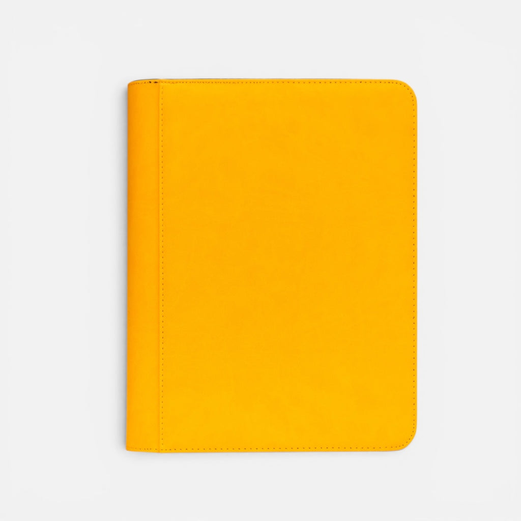 Heaps Good Collectables 4 Pocket Toploader Binder Yellow