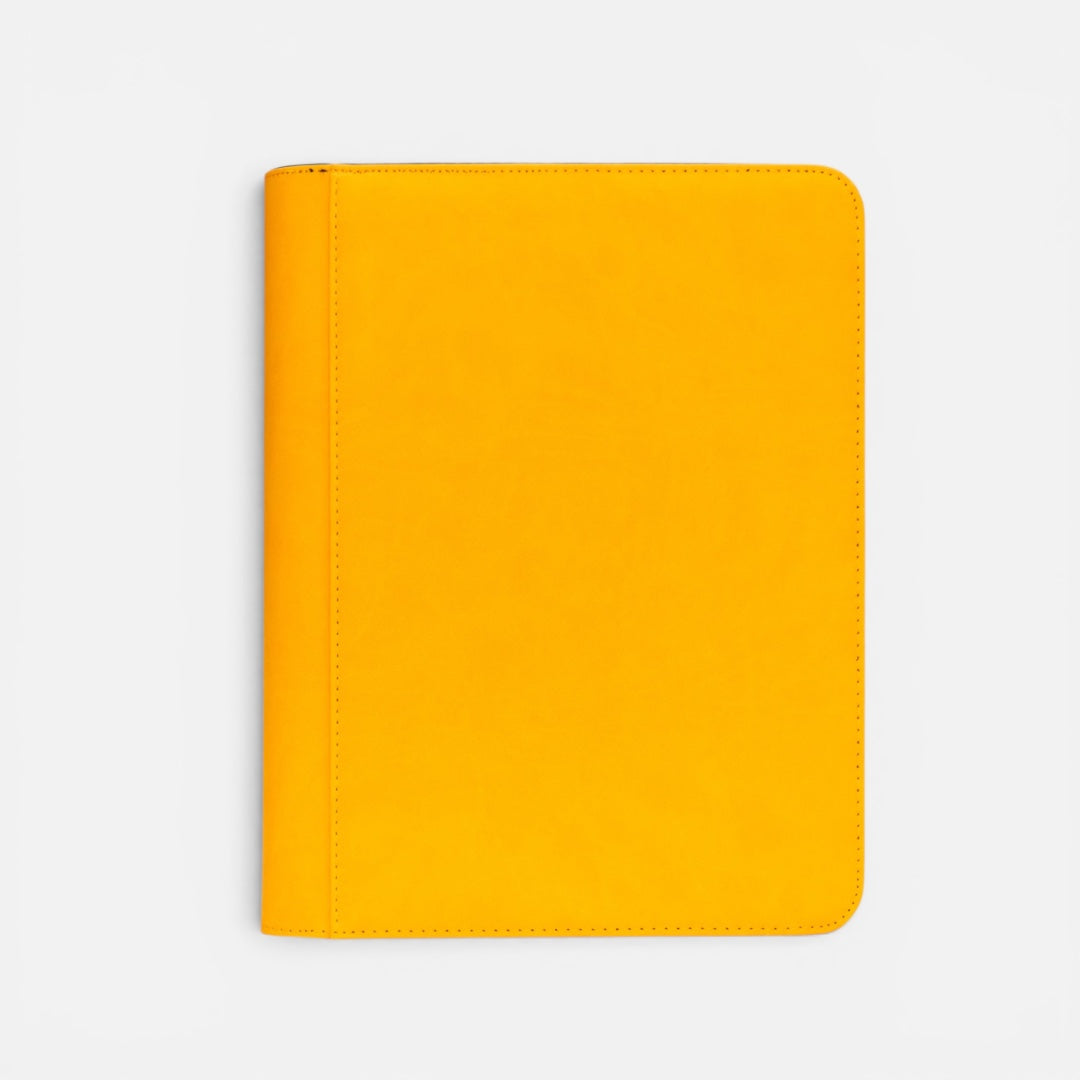 Heaps Good Collectables 4 Pocket Toploader Binder Yellow