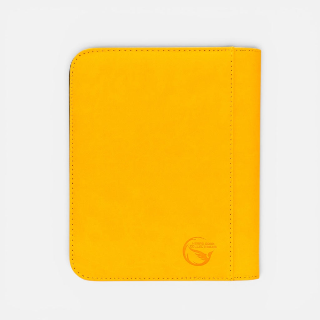 Heaps Good Collectables 4 Pocket Ultimate Binder Yellow
