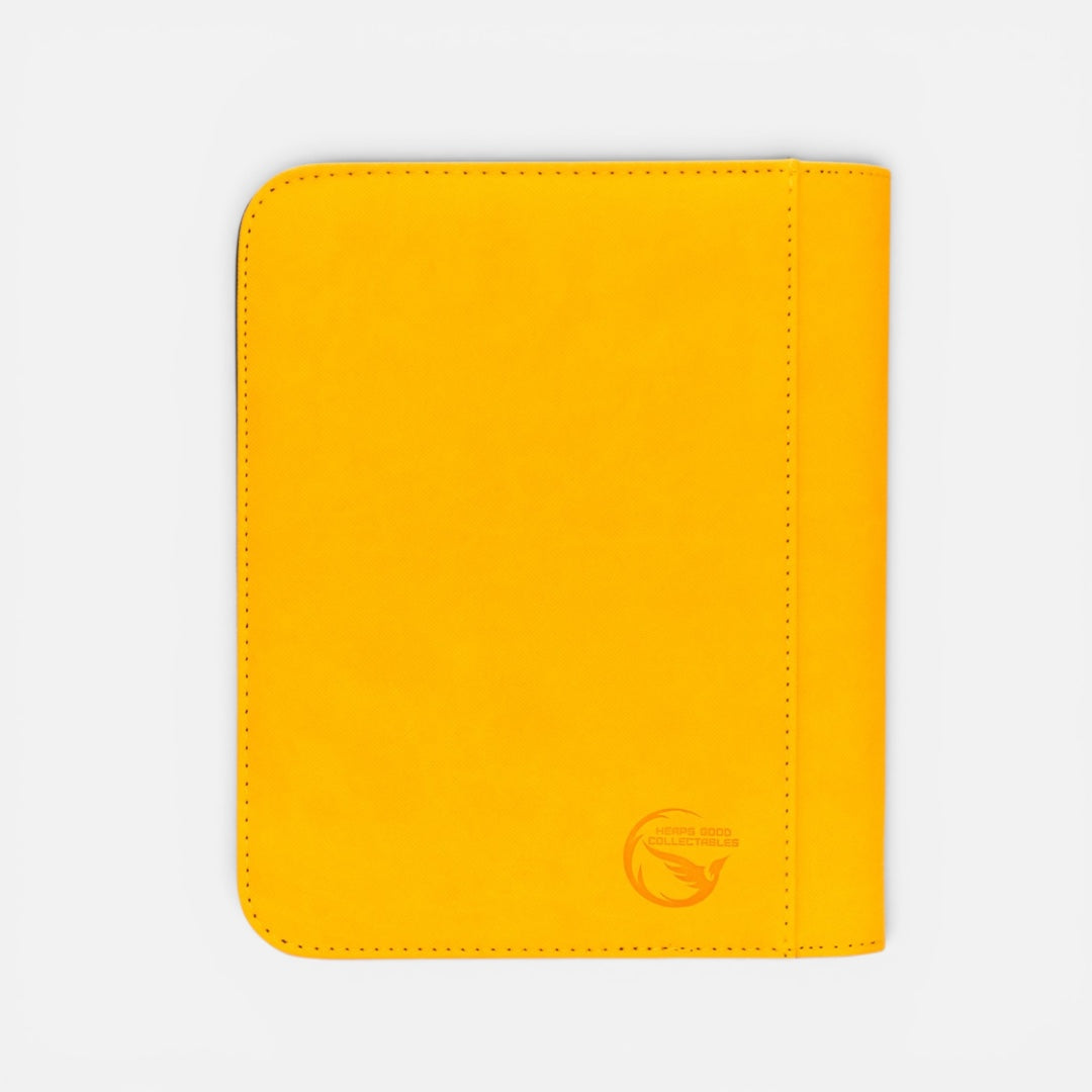 Heaps Good Collectables 4 Pocket Ultimate Binder Yellow