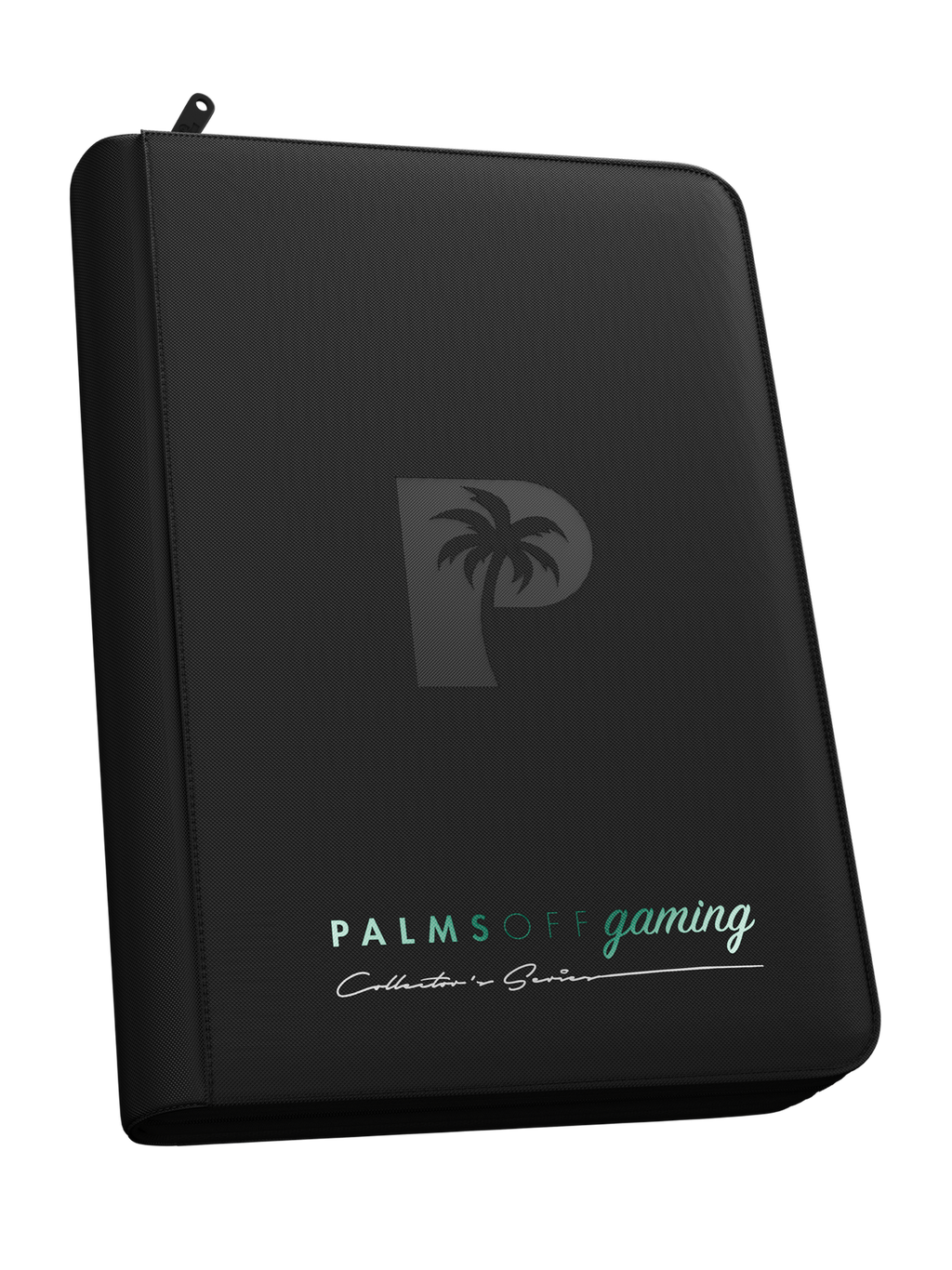 Palms Off Gaming Collector's Series 4 Pocket Zip Binder - Black