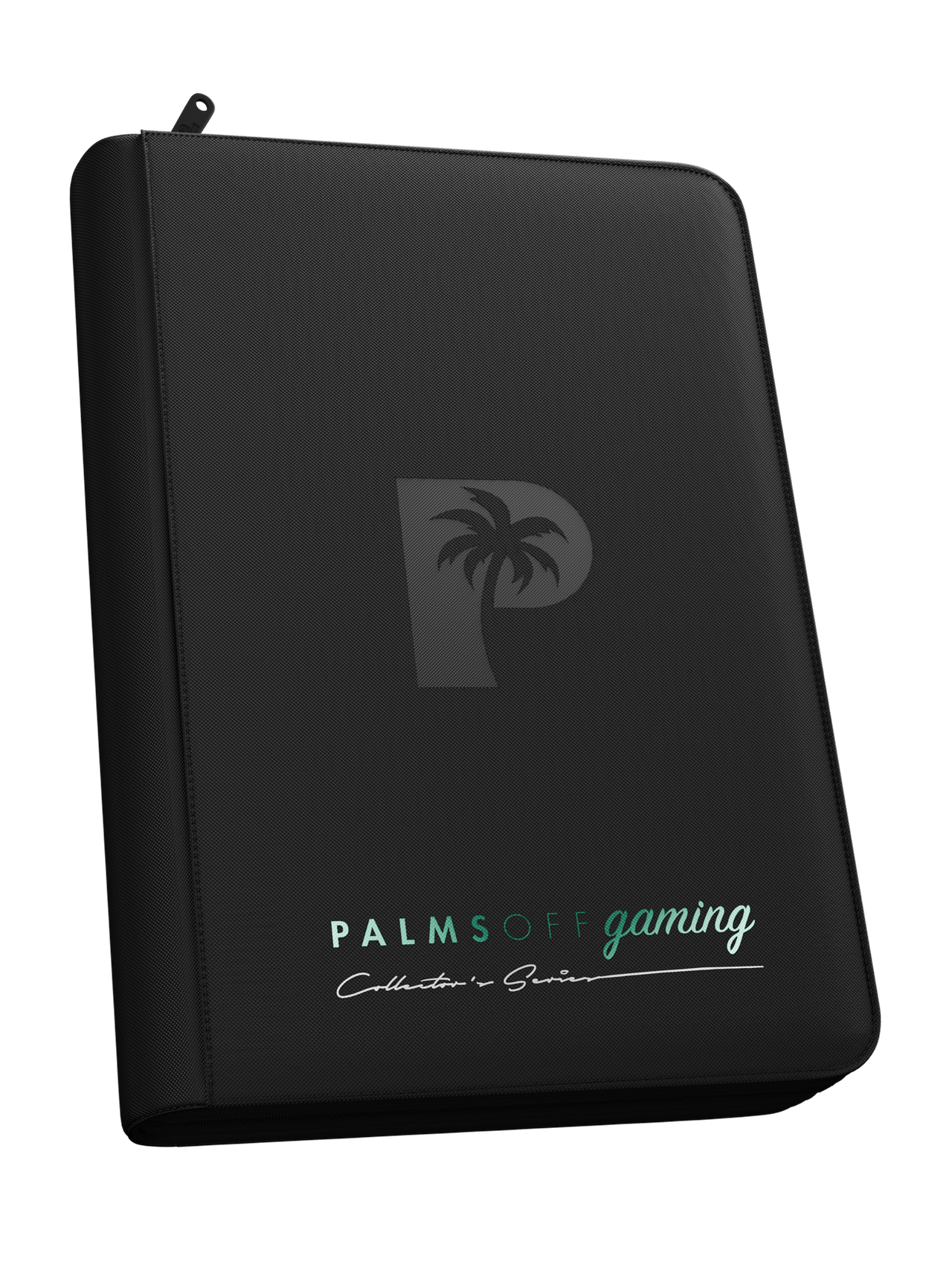 Palms Off Gaming Collector's Series 4 Pocket Zip Binder - Black