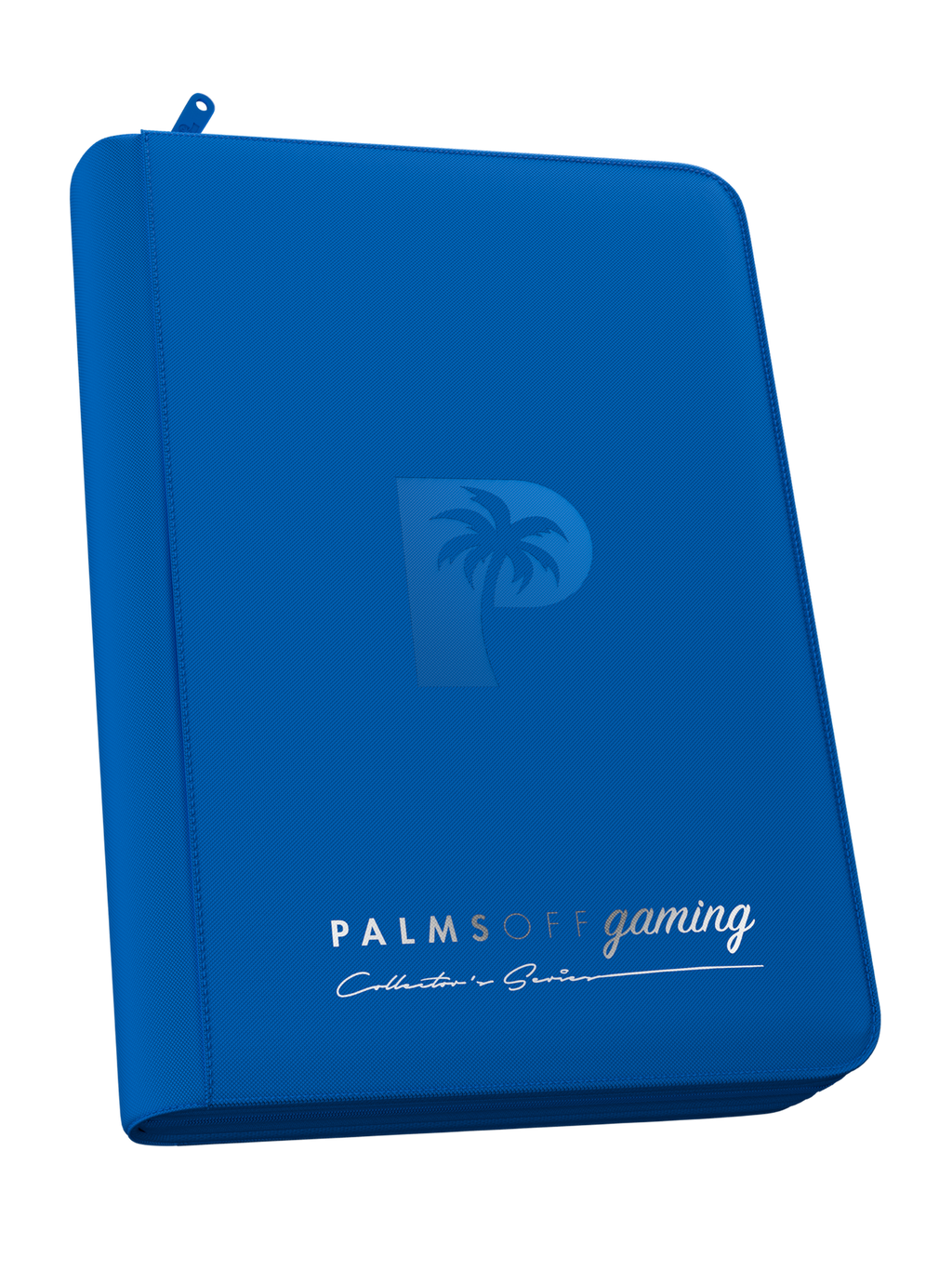 Palms Off Gaming Collector's Series 4 Pocket Zip Binder - Blue
