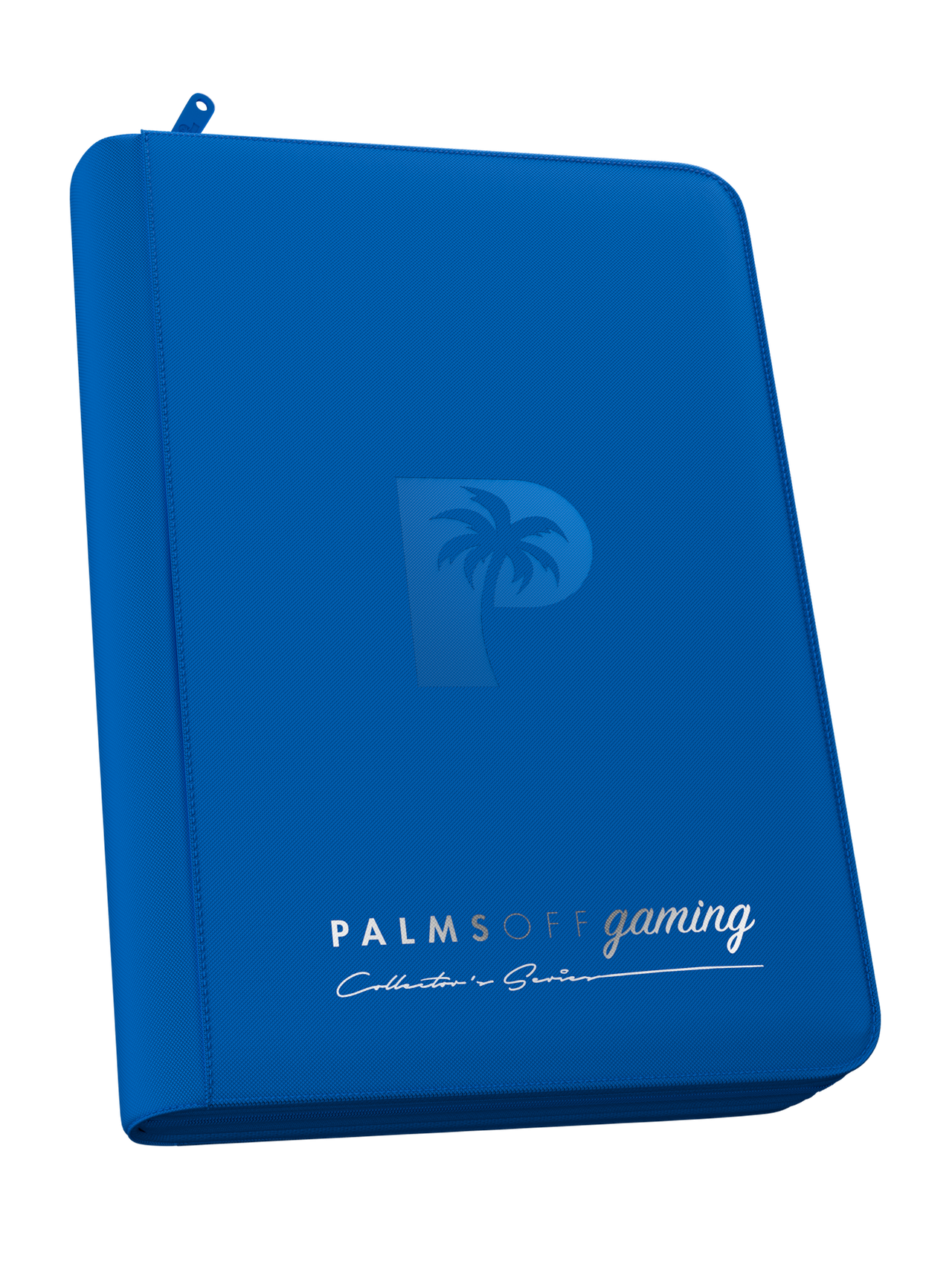 Palms Off Gaming Collector's Series 4 Pocket Zip Binder - Blue