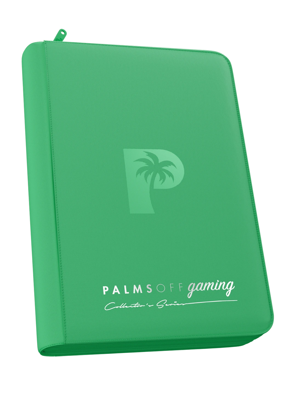 Palms Off Gaming Collector's Series 4 Pocket Zip Binder - Green