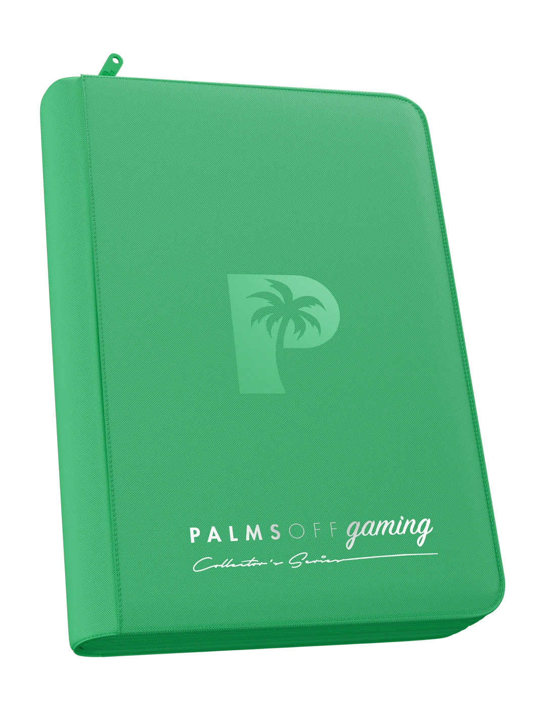 Palms Off Gaming Collector's Series 4 Pocket Zip Binder - Green