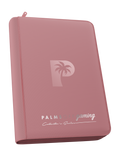 Palms Off Gaming Collector's Series 4 Pocket Zip Binder - Pink