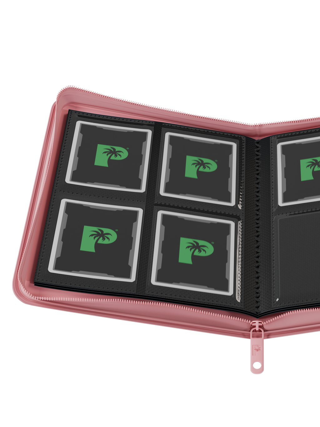Palms Off Gaming Collector's Series 4 Pocket Zip Binder - Pink