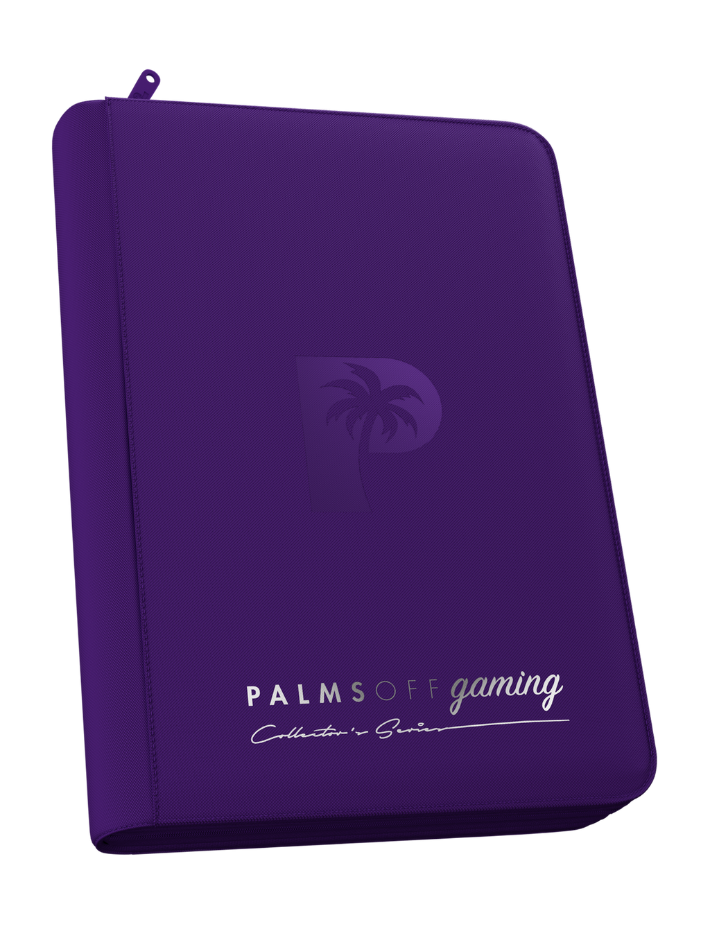 Palms Off Gaming Collector's Series 4 Pocket Zip Binder - Purple