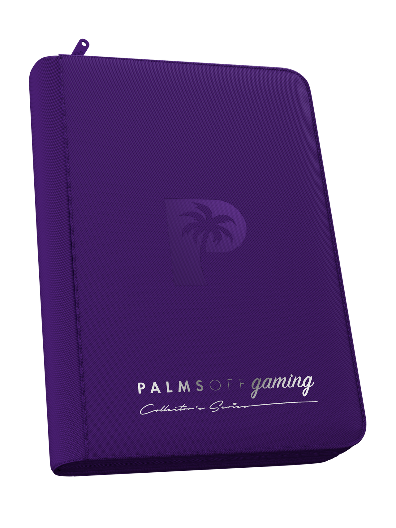 Palms Off Gaming Collector's Series 4 Pocket Zip Binder - Purple