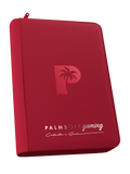 Palms Off Gaming Collector's Series 4 Pocket Zip Binder - Red