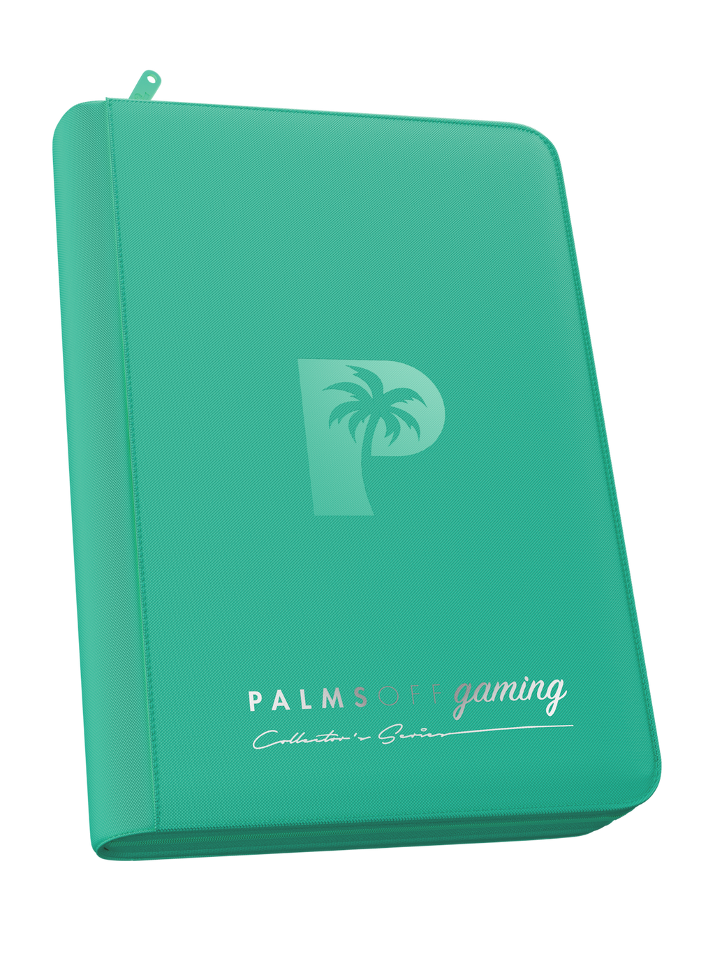 Palms Off Gaming Collector's Series 4 Pocket Zip Binder - Turquoise