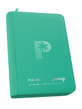Palms Off Gaming Collector's Series 4 Pocket Zip Binder - Turquoise