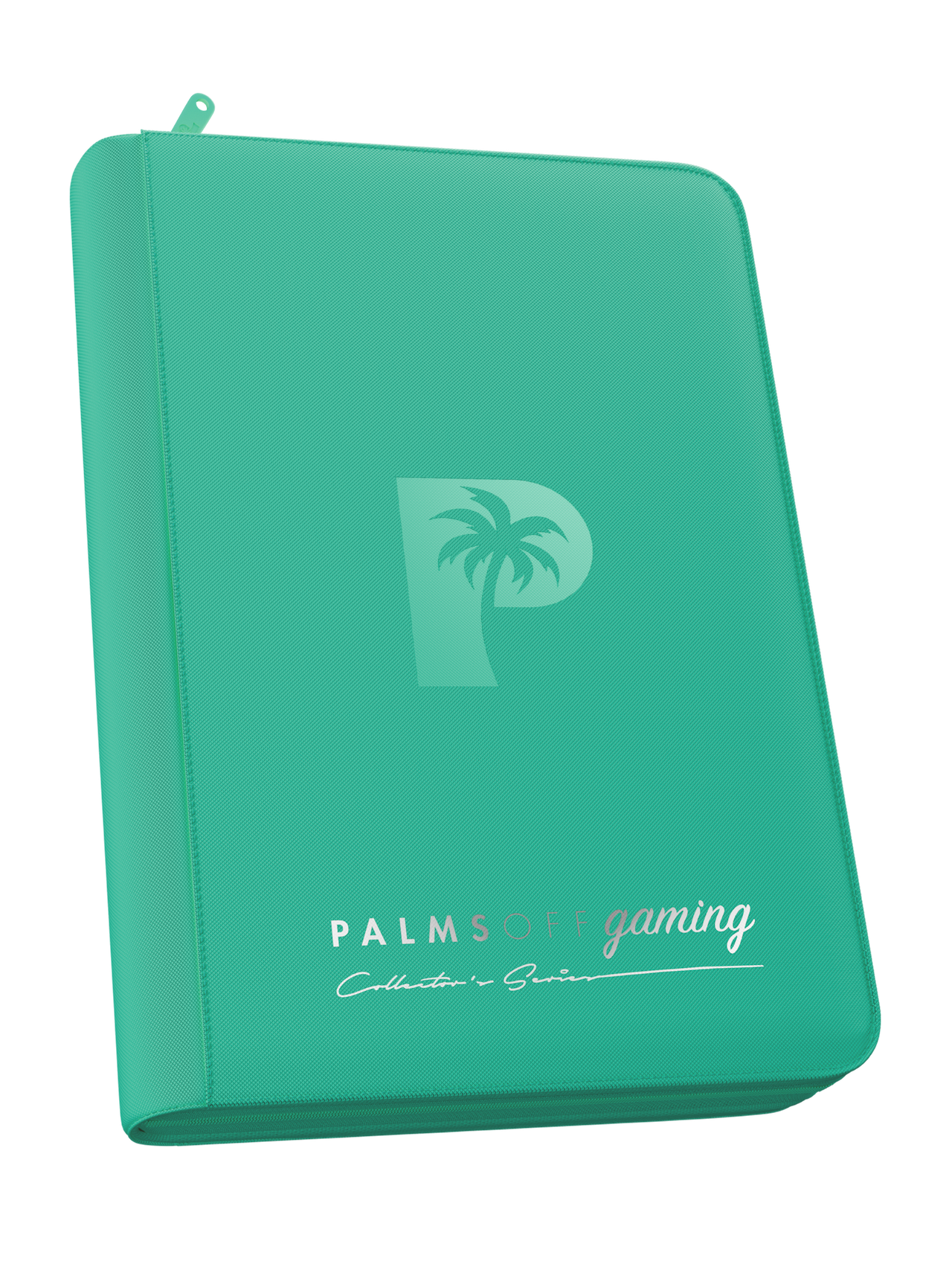 Palms Off Gaming Collector's Series 4 Pocket Zip Binder - Turquoise