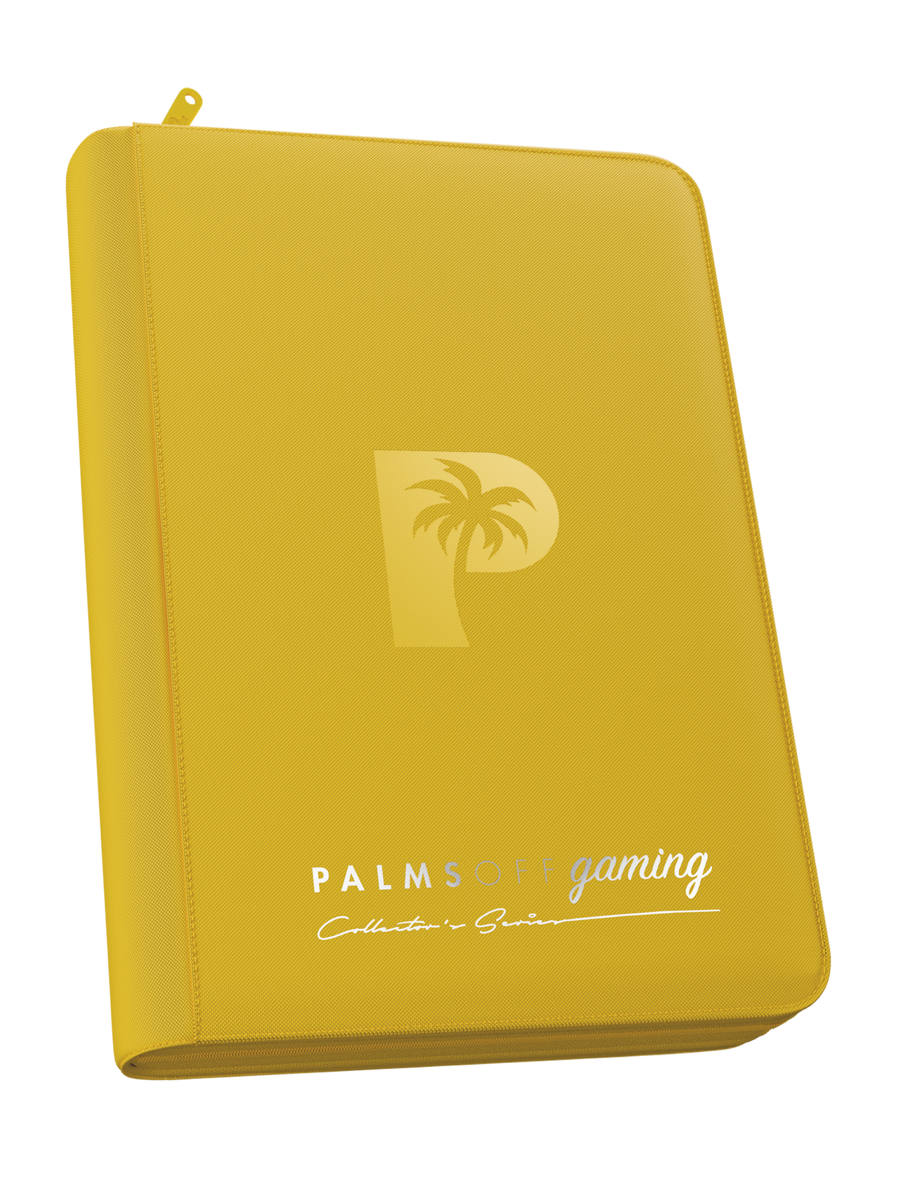 Palms Off Gaming Collector's Series 4 Pocket Zip Binder - Yellow
